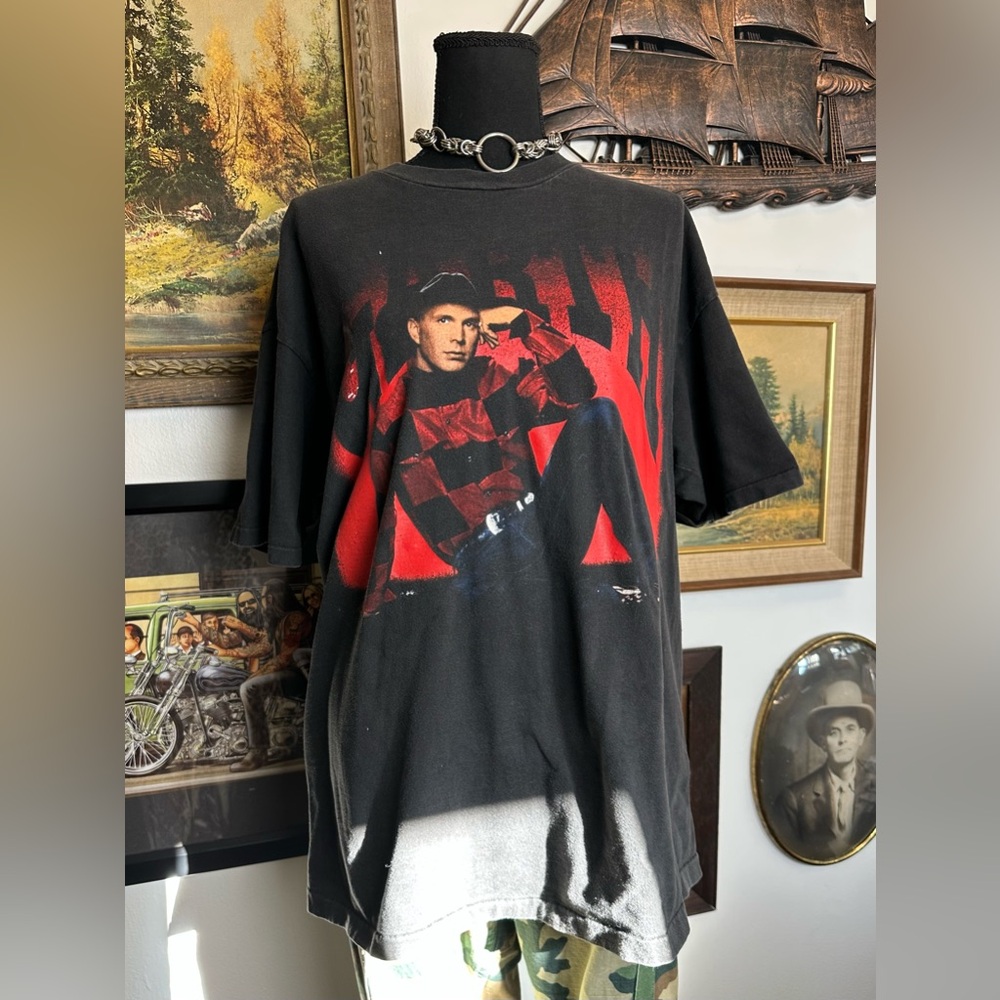 Vintage Garth Brooks 1993 Double Sided Tour Shirt
